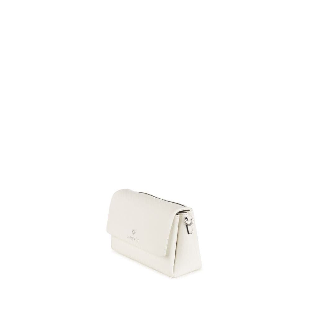 The Judy - Coconut Milk Vegan Leather Crossbody Handbag