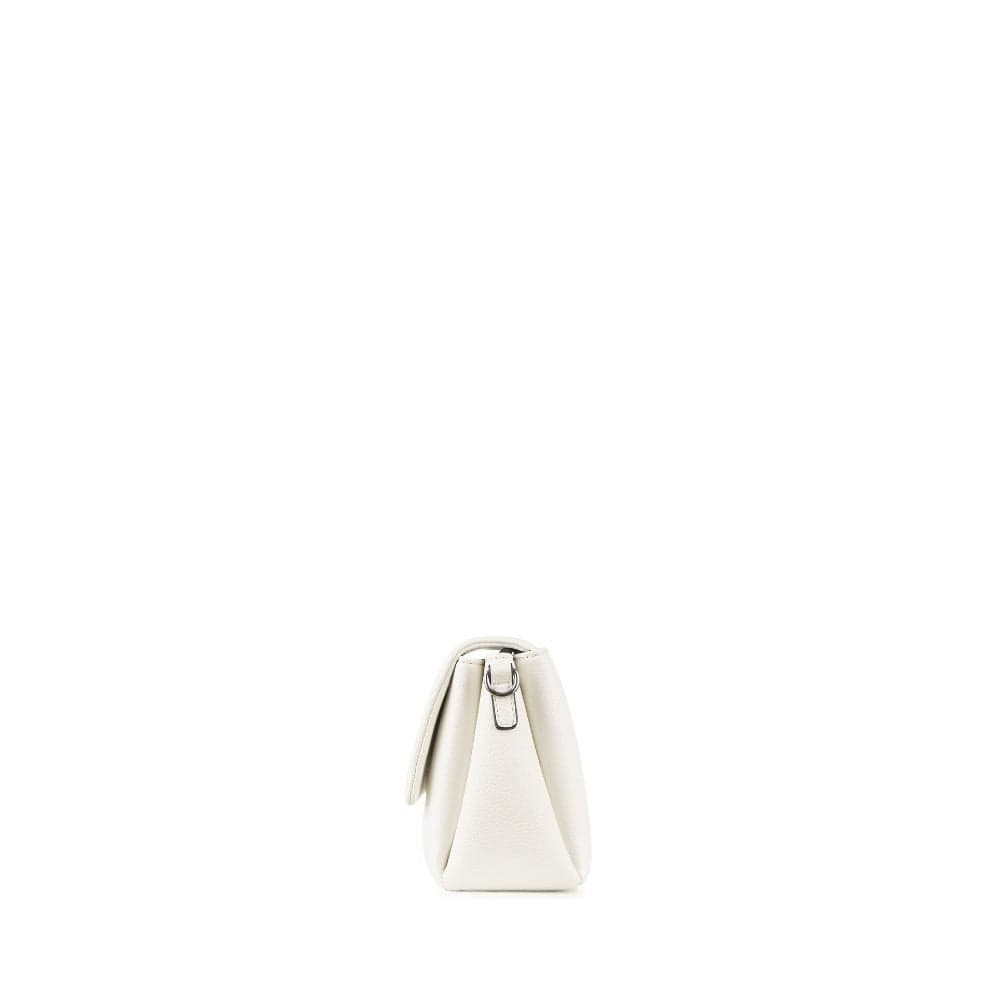 The Judy - Coconut Milk Vegan Leather Crossbody Handbag