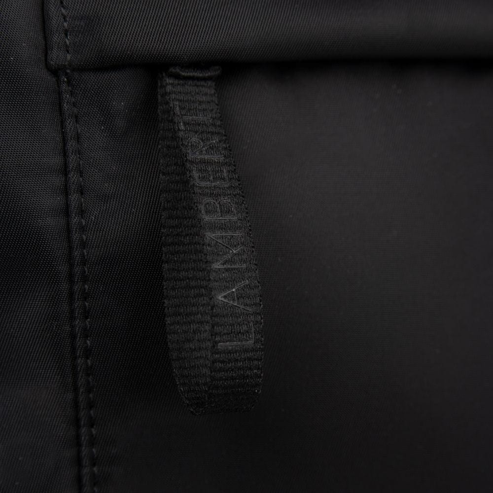 The Julia - Black Recycled Nylon Diaper Bag