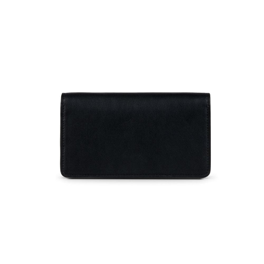 Vegan Leather Slim wallet  Black & Gray – LaVieatrac