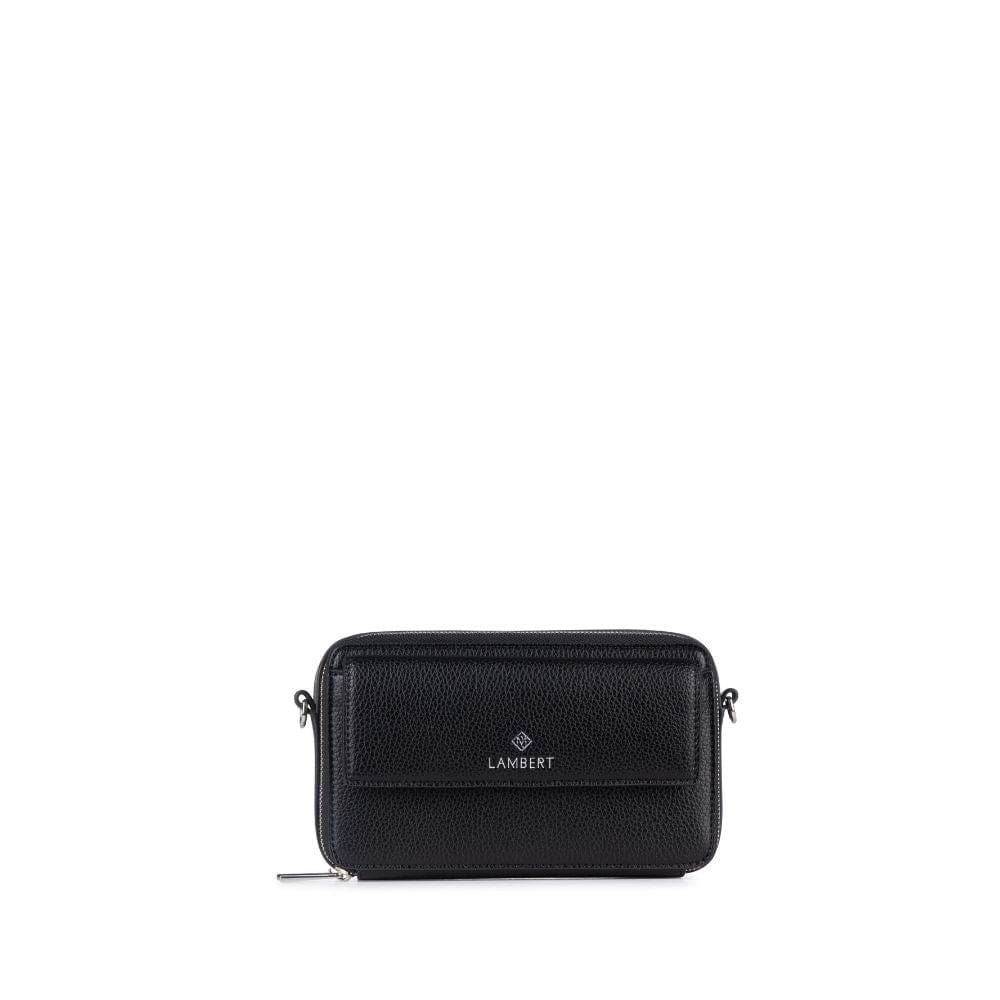 The Maddie - Black Vegan Leather Reversible Handbag