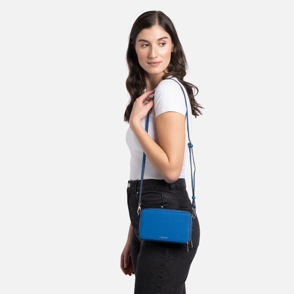 The Maddie - Ocean Vegan Leather Reversible Handbag