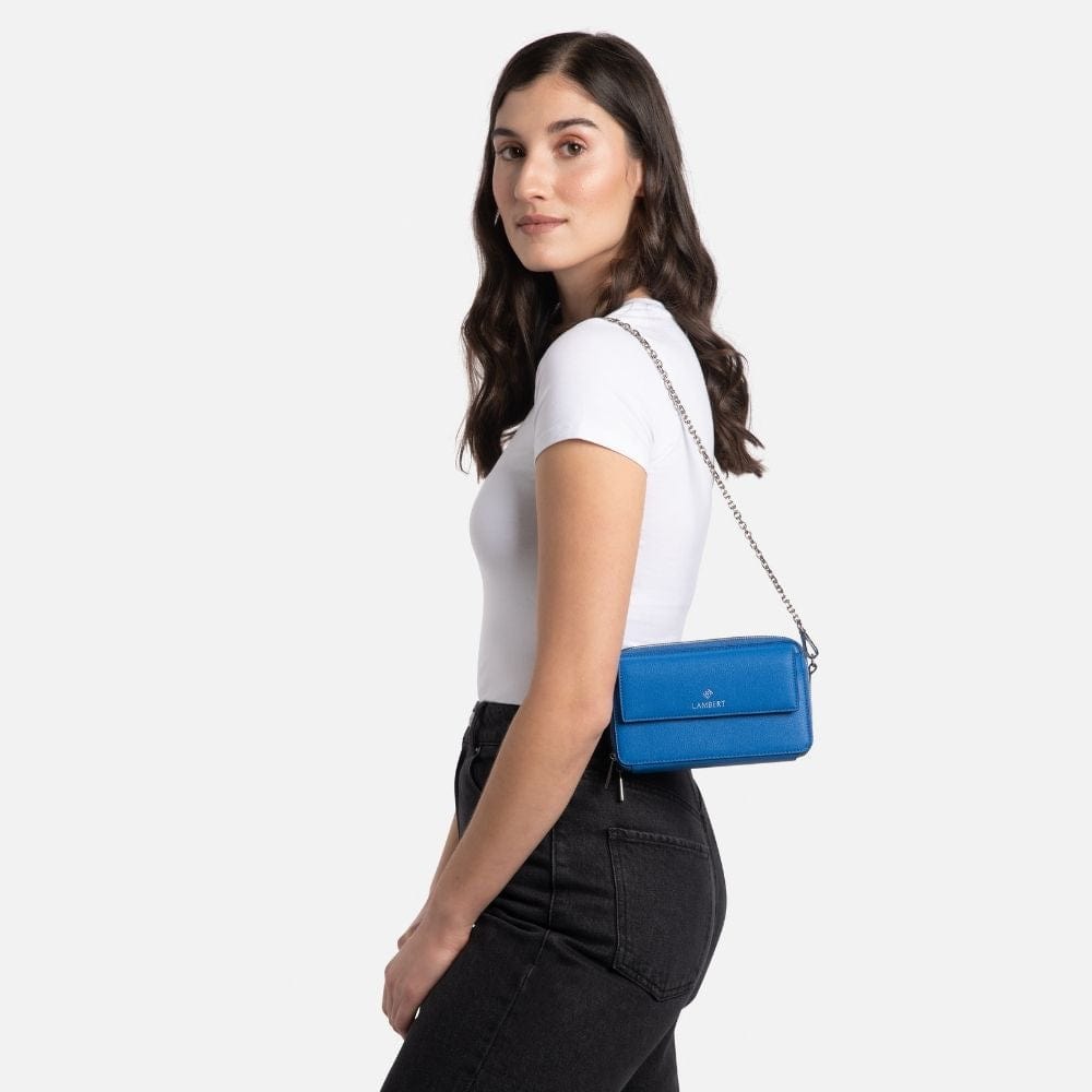 The Maddie - Ocean Vegan Leather Reversible Handbag