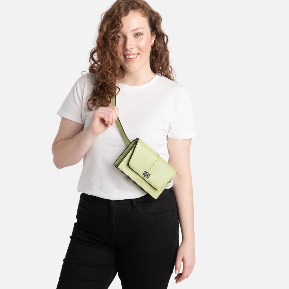 The Molly - 3-In-1 Greenjuice Vegan Leather Handbag