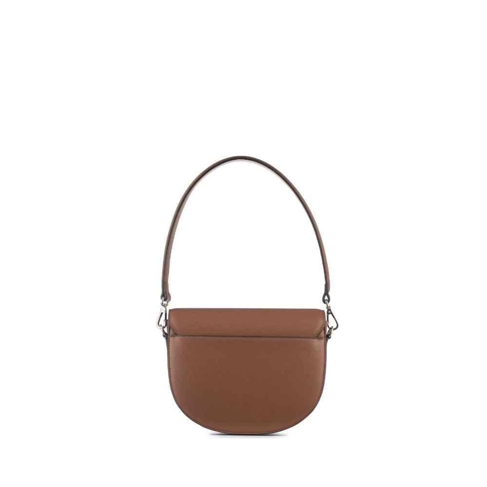 The Naomi - Brunette Vegan Leather 2-in-1 Handbag
