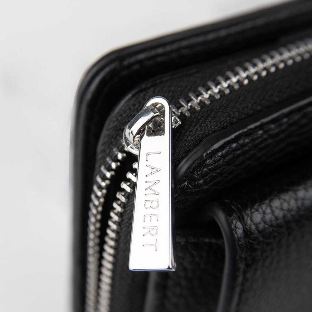 The Nikki - Black Vegan Leather Wallet 
