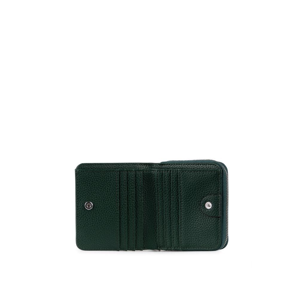 The Nikki - Emerald Vegan Leather Wallet 