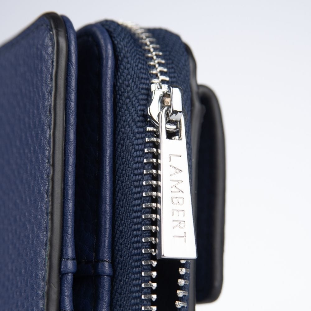 The Nikki - Navy Vegan Leather Wallet 