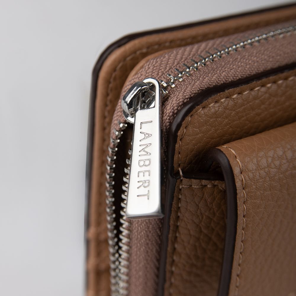 The Nikki - Whisky Vegan Leather Wallet 