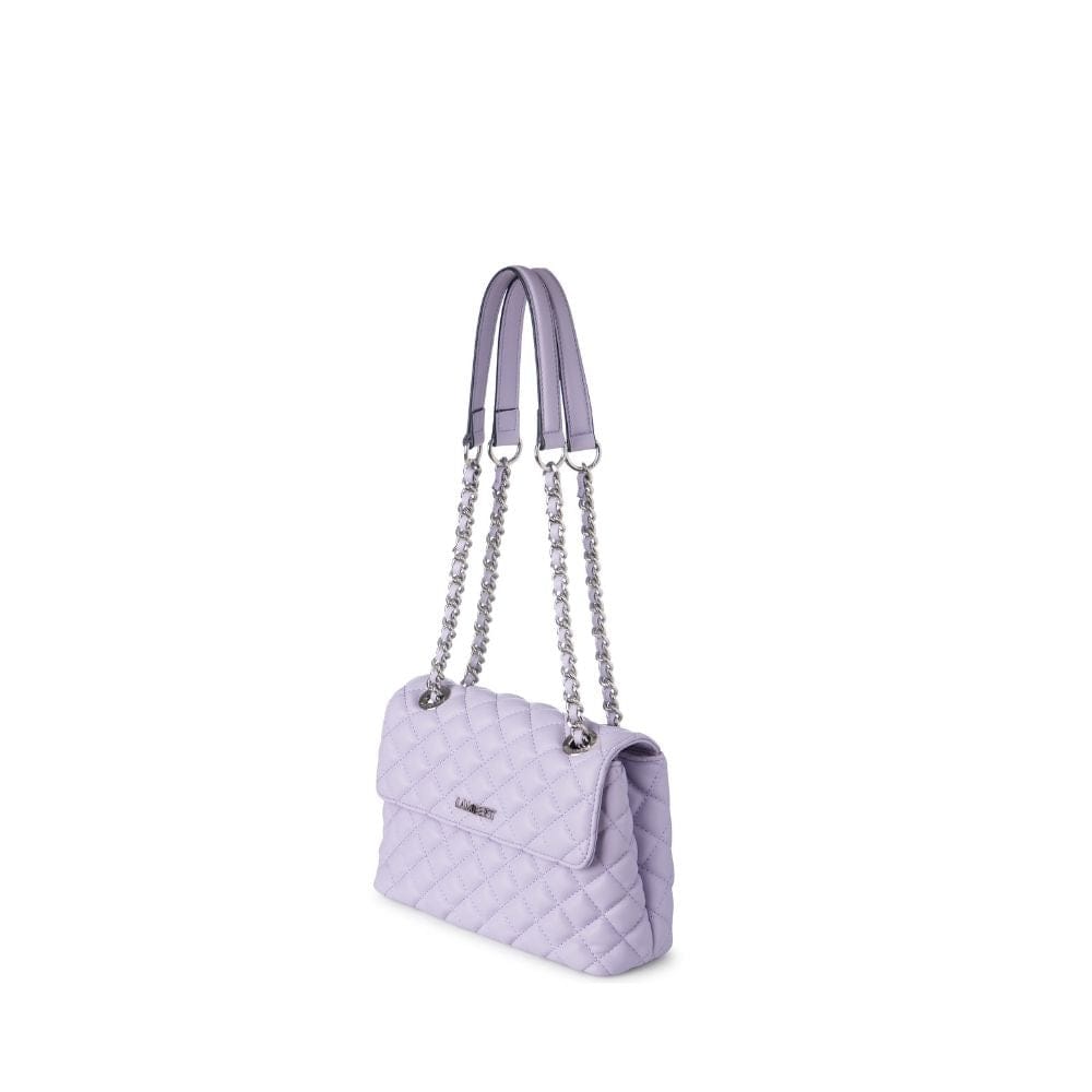 Le Penelope - Sac à main 2-en-1 en cuir vegan lavender