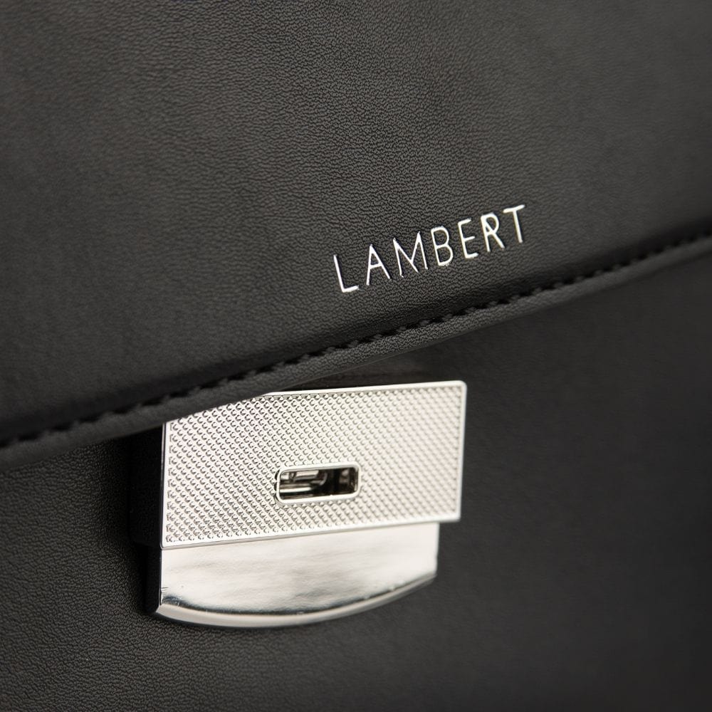 Le Rory - Sac à main 3-en-1 en cuir vegan noir