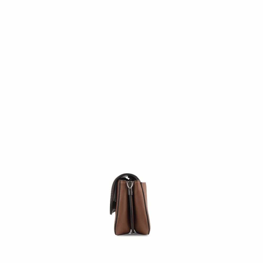 The Rory - Brunette Vegan Leather 3-in-1 Handbag
