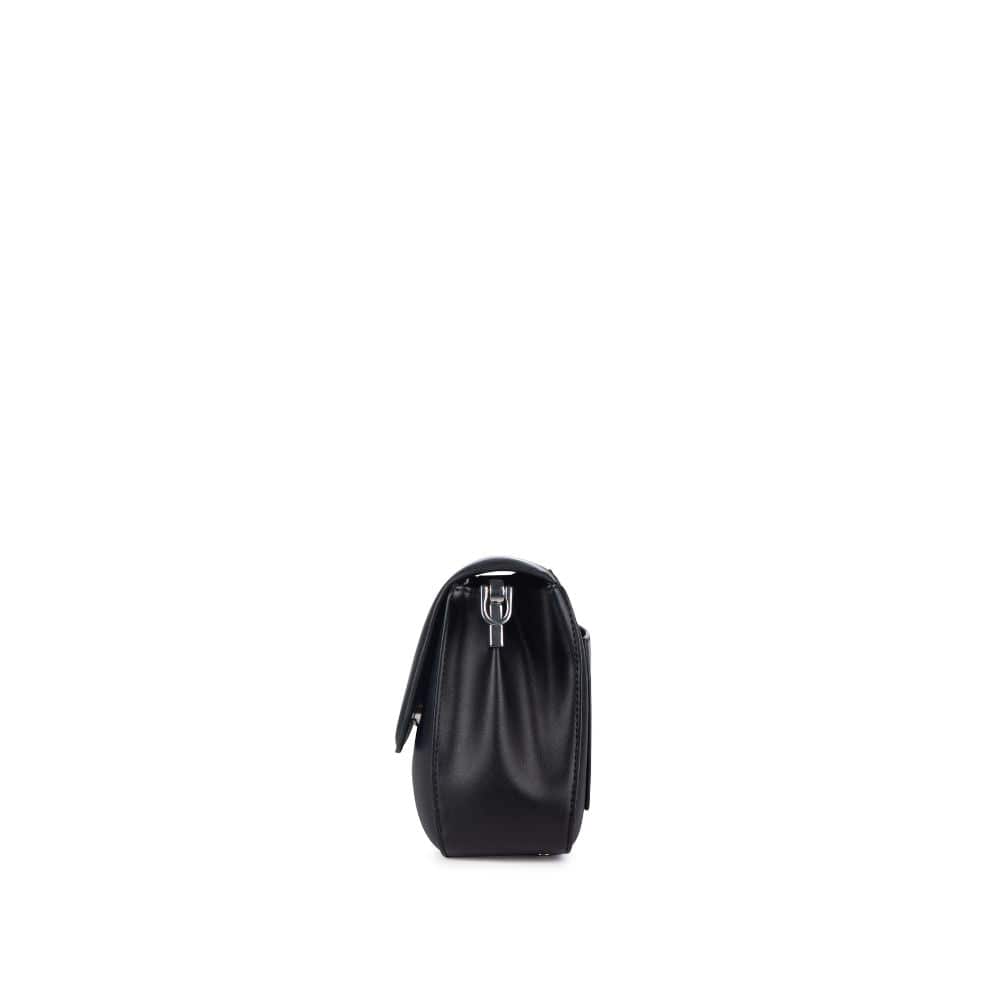 The Sam - 2-in-1 Black Vegan Leather Handbag