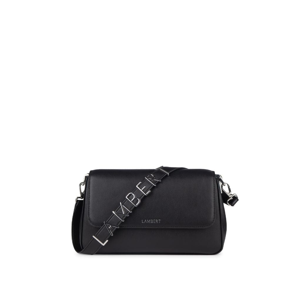 The Sam - 2-in-1 Black Vegan Leather Handbag