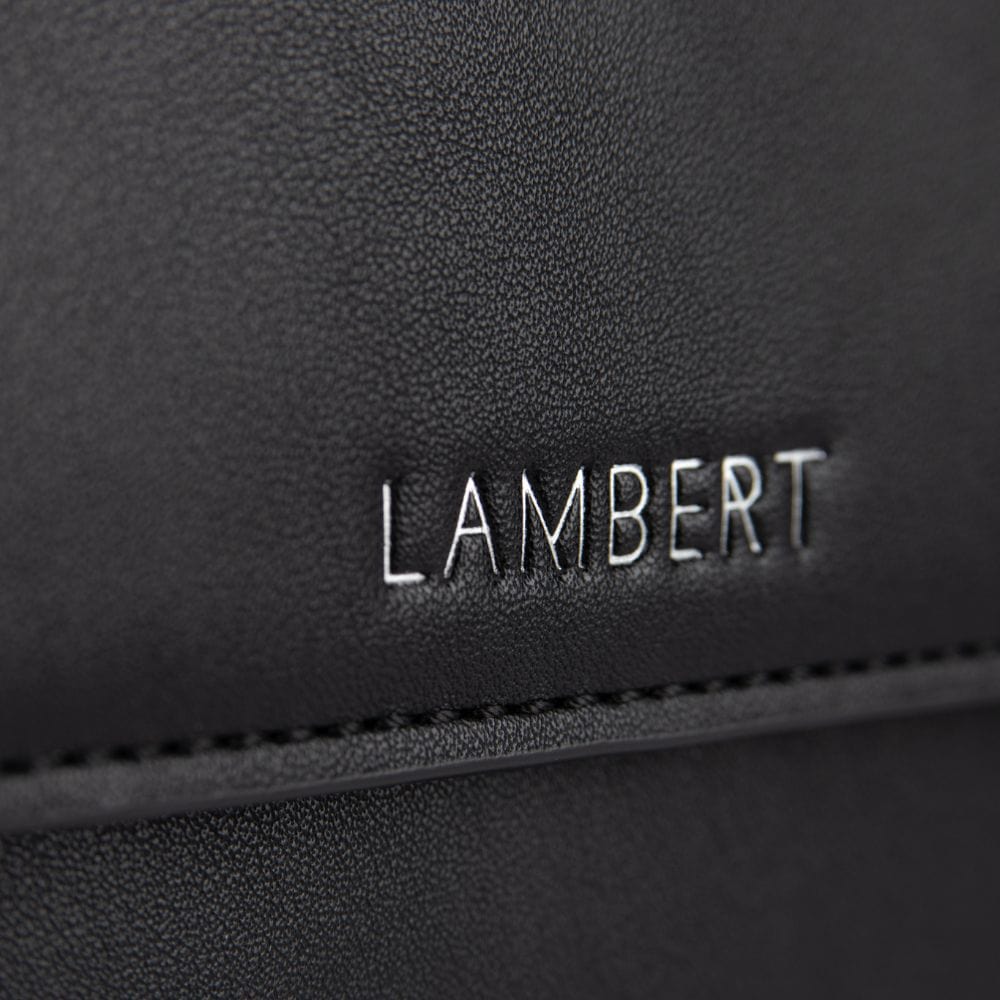 The Sam - 2-in-1 Black Vegan Leather Handbag
