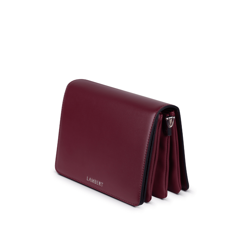 The Scarlette - Happyhour Black Vegan Leather Crossbody