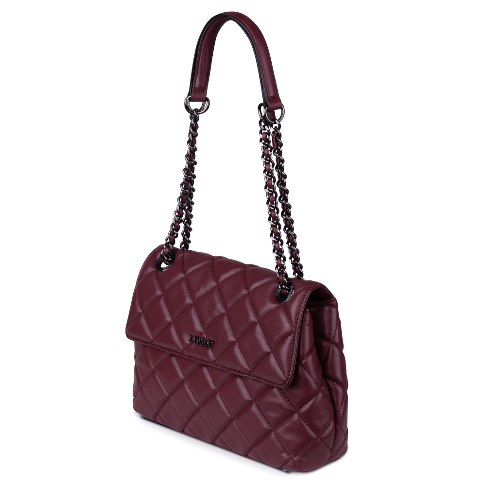 The Sofia - 2-in-1 Happyhour Vegan Leather Quilted Crossbody