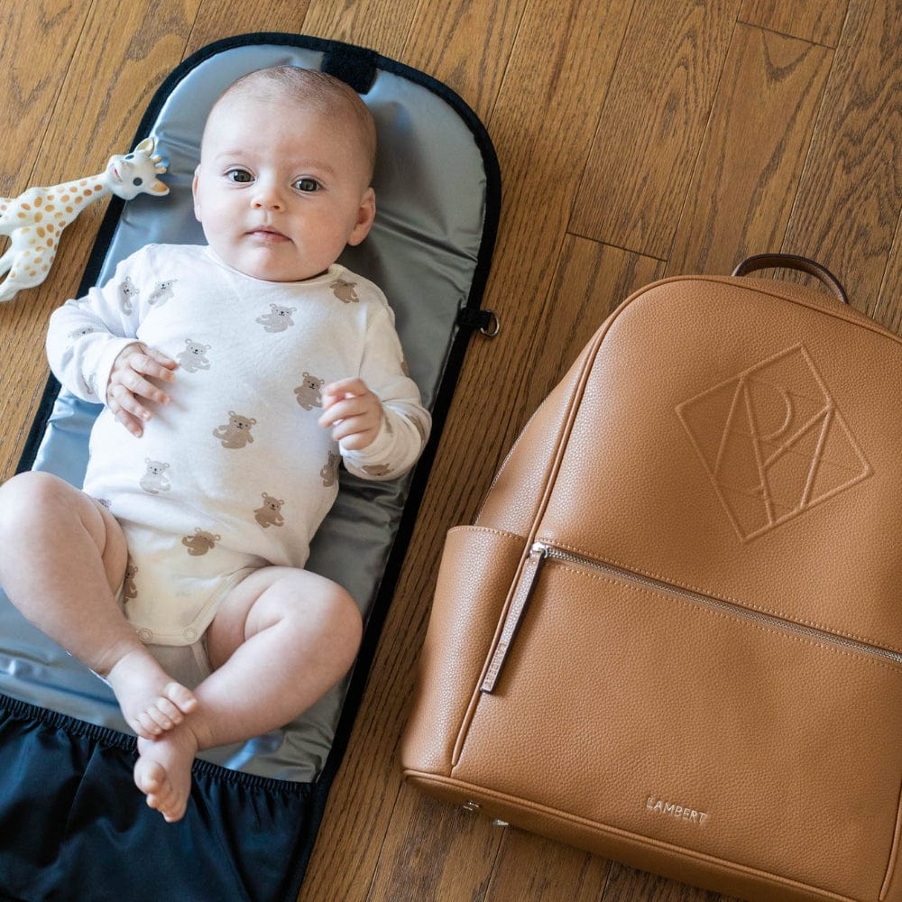 The Vicky - Calabasas Vegan Leather Diaper Bag