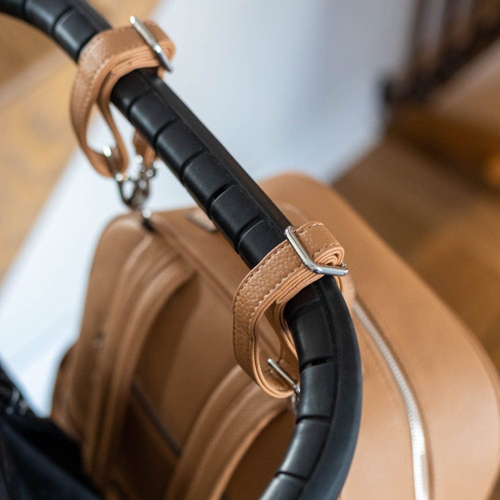 The Vicky - Calabasas Vegan Leather Diaper Bag