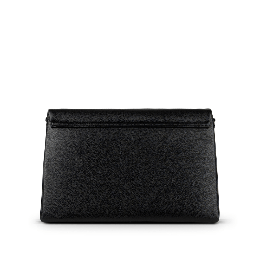 The Victoria - 3-In-1 Black Vegan Leather Handbag