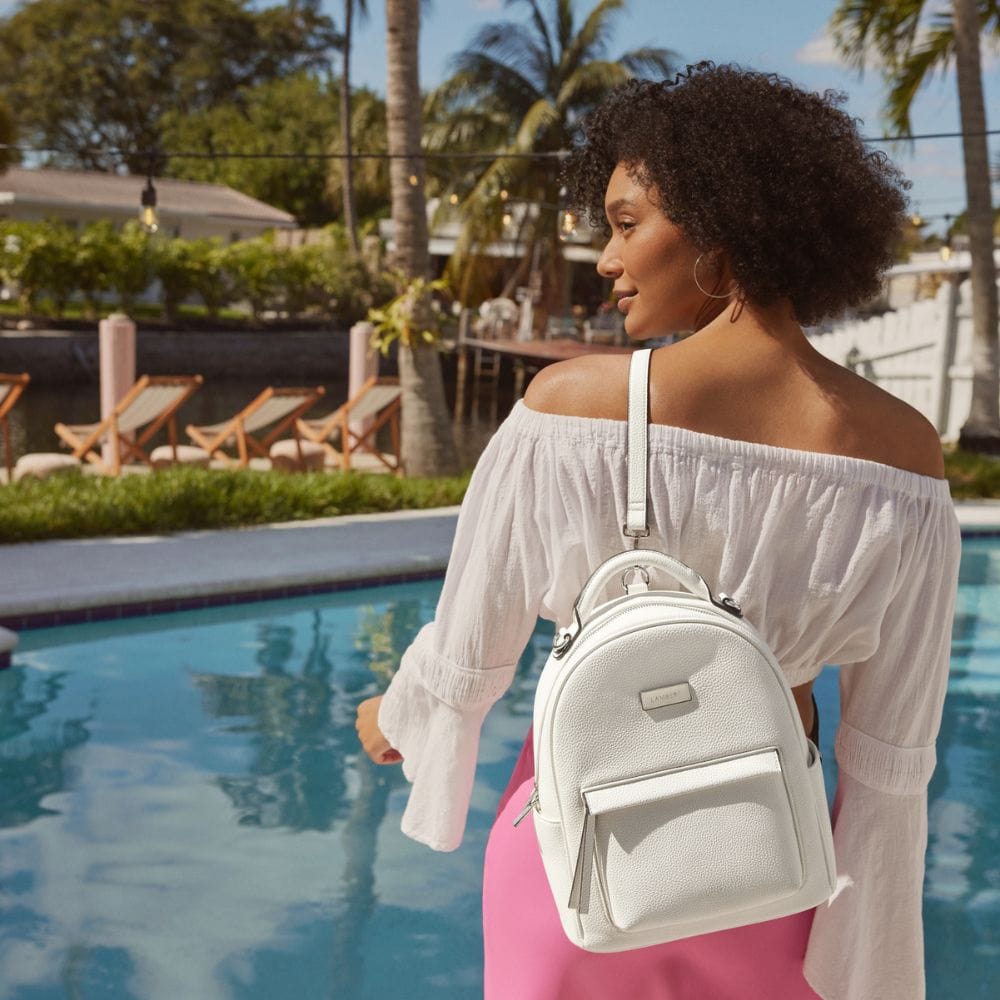 The Maude - Coconut Milk Vegan Leather Backpack