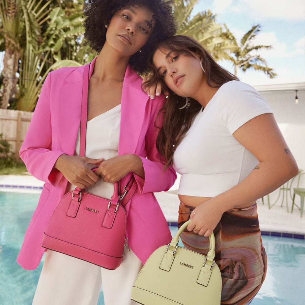 The Heidi - Wildrose Vegan Leather 2-in-1 Handbag